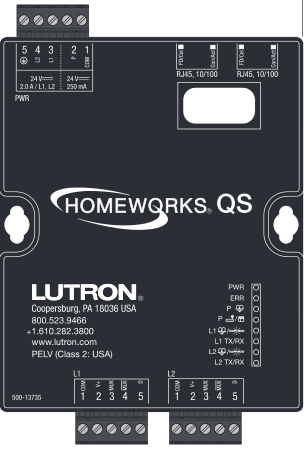 lutron homeworks processor